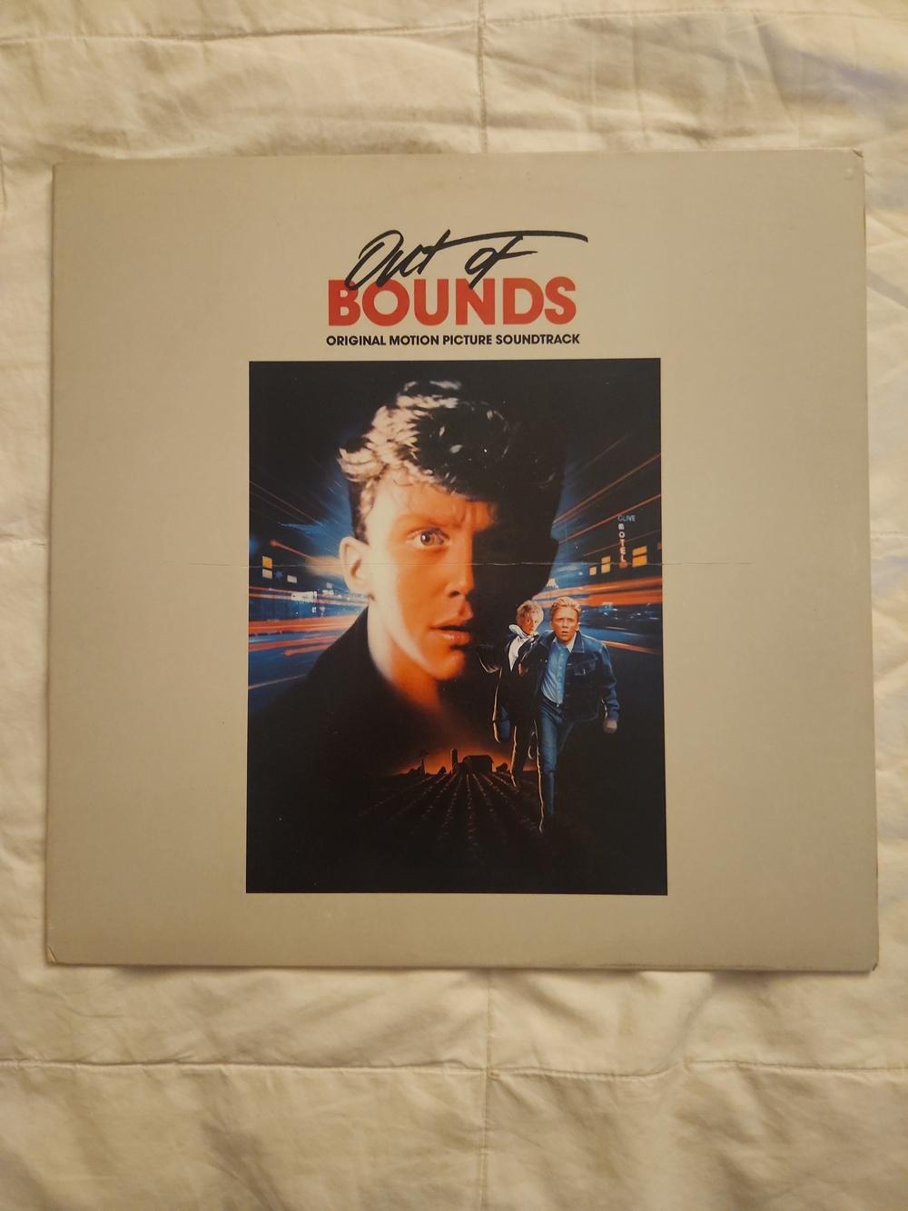 Out Of Bounds Soundtrack Vinyl 1986 -- DJ COPY NEVER PLAYED NM
